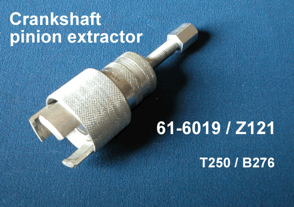 Photo of a Triumph crankshaft pinion extractor tool